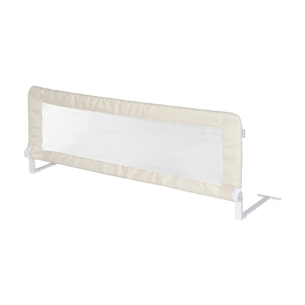 Balta/bēša gultas barjera 100 cm – Roba