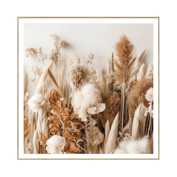 Glezna 50x50 cm Dried Flowers