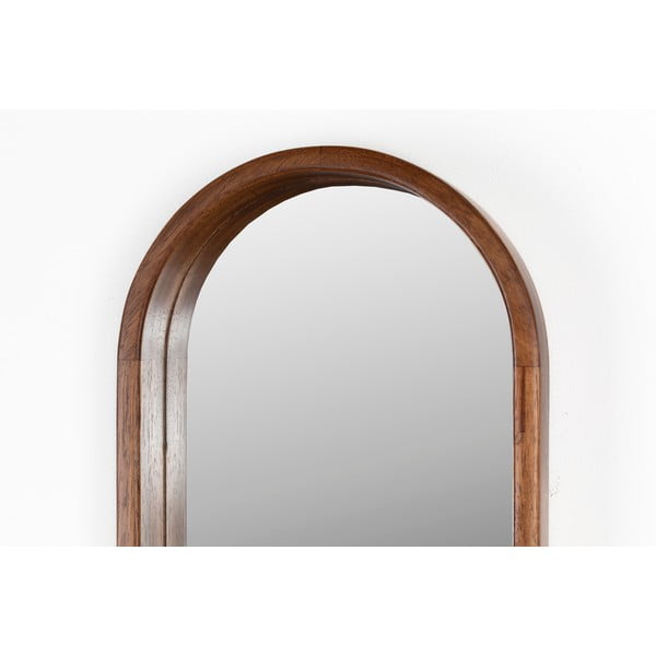 Sienas spogulis ar masīvkoka rāmi 24x120 cm Nyko – White Label-image-3