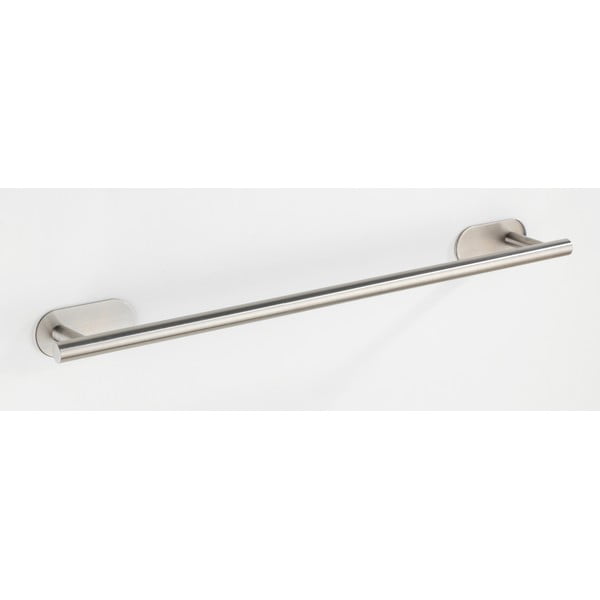 Matētas sudraba krāsas nerūsējošā tērauda pašlīmējošs dvieļu turētājs Orea Uno – Wenko-image-2