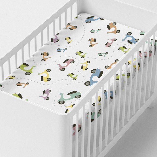 Bērnu kokvilnas palags Happynois Summer Time, 140 x 70 cm-image-1