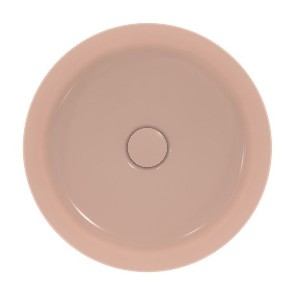Gaiši rozā keramikas apaļa izlietne ø 40 cm Ipalyss – Ideal Standard-image-2