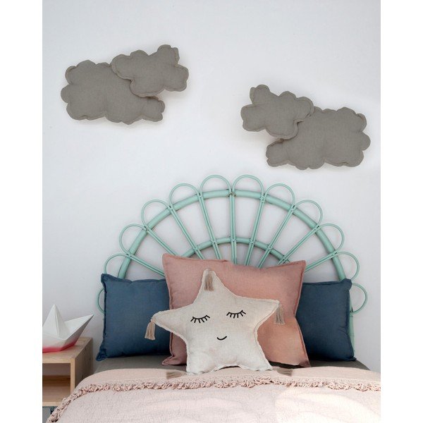 Pelēks dekoratīvais spilvens Little Nice Things Cloud-image-1