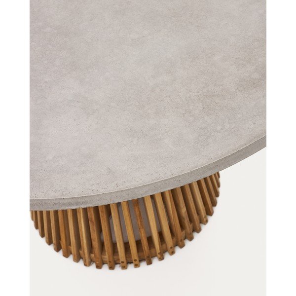 Apaļš dārza ēdamgalds ø 120 cm Alcaufar – Kave Home-image-3