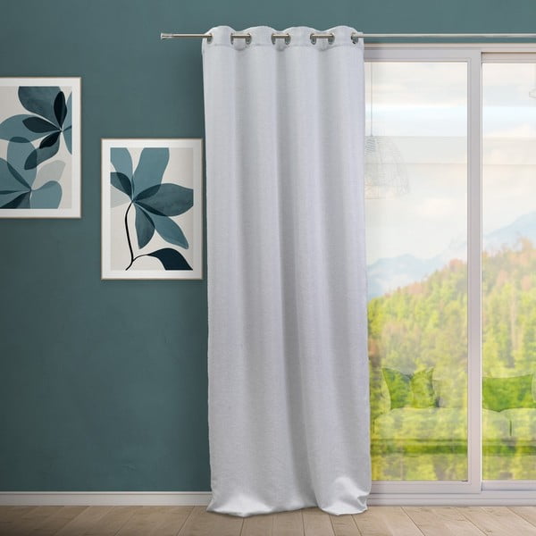 Gaiši pelēks aizkars 140x260 cm Luz – Casa Selección-image-1