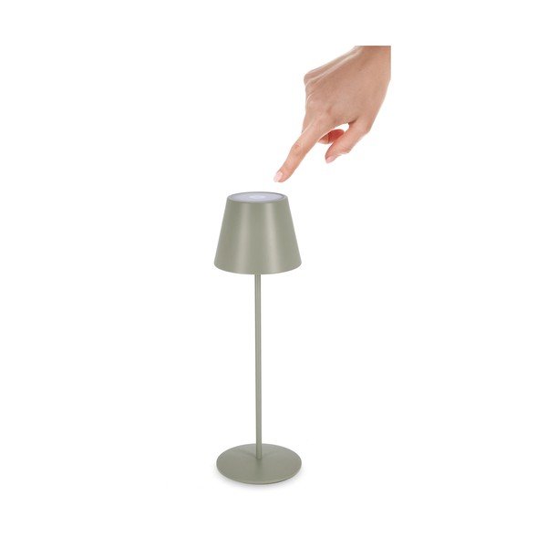 LED galda āra gaismeklis ar USB ø 12 cm Etna – Bizzotto-image-2