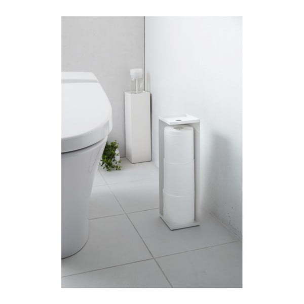 Balts tualetes papīra turētājs YAMAZAKI Tower-image-1