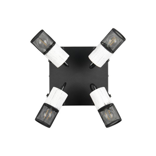 Melnbalta prožektora tipa lampa ø 9 cm Tosh – Trio-image-3