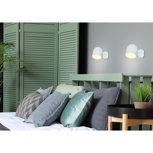 Balta sienas lampa Azuro – Candellux Lighting-image-1