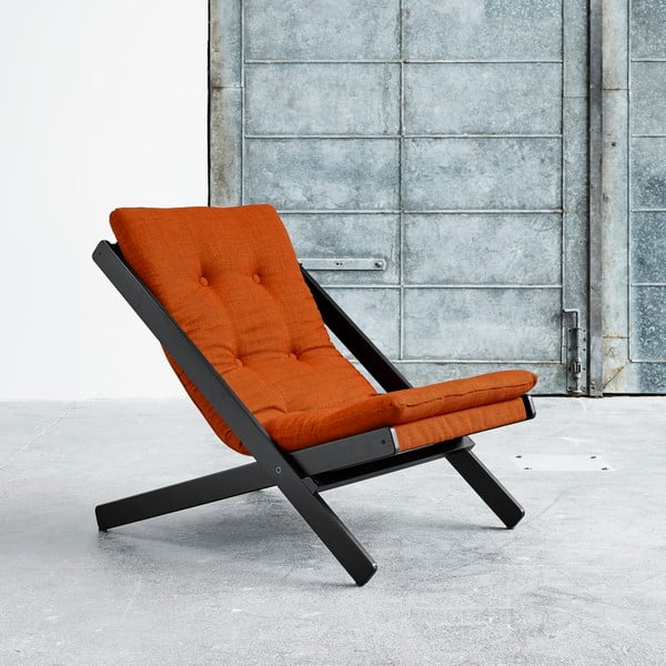 Saliekamais krēsls Karup Boogie Black/Orange