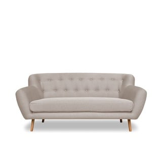 Pelēki bēšs dīvāns Cosmopolitan Design London, 162 cm