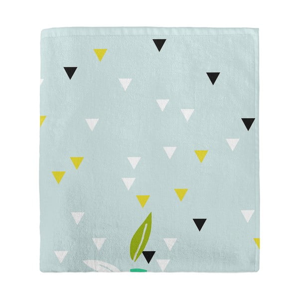 Gaiši zaļš bērnu dvielis 150x70 cm Panda – Moshi Moshi-image-3