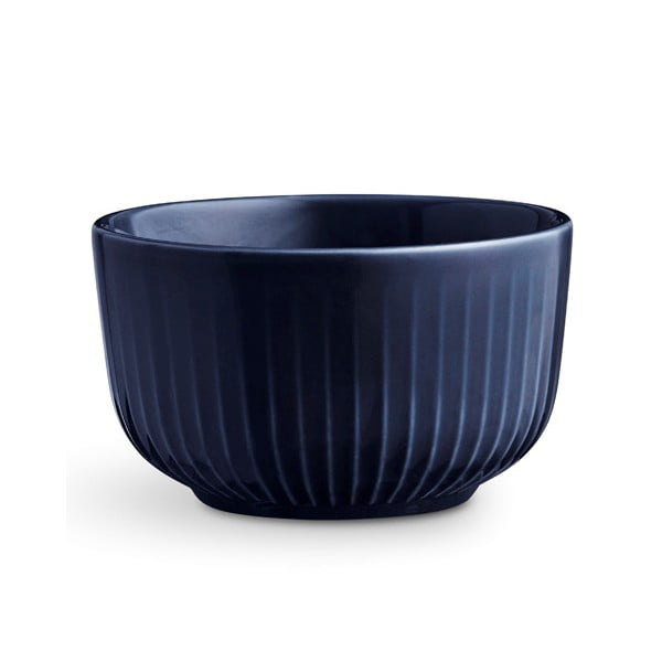 Tumši zila porcelāna bļoda Kähler Design Hammershoi, ⌀ 11 cm
