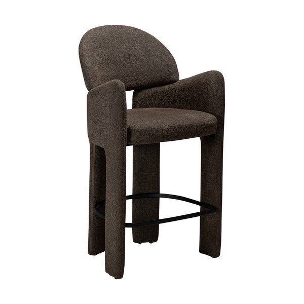 Brūns bāra krēsls (sēdekļa augstums 68,5 cm) Aole – DAN-FORM Denmark