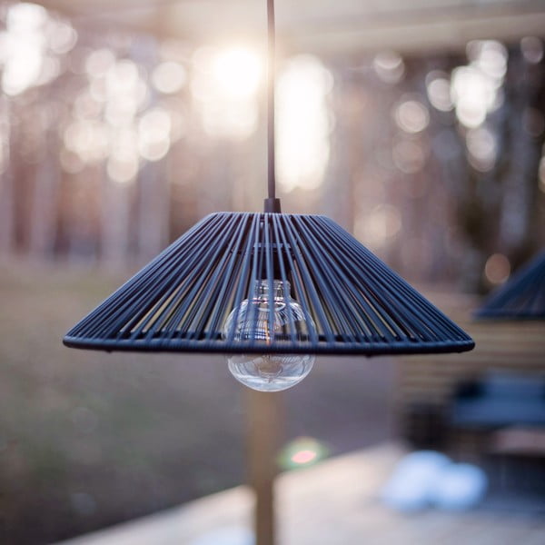 Melns abažūrs ø 38 cm Vide – Star Trading-image-1