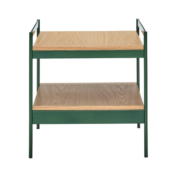 Sānu galdiņš ar ozolkoka imitācijas galda virsmu 43x43 cm Jaunty – Hübsch