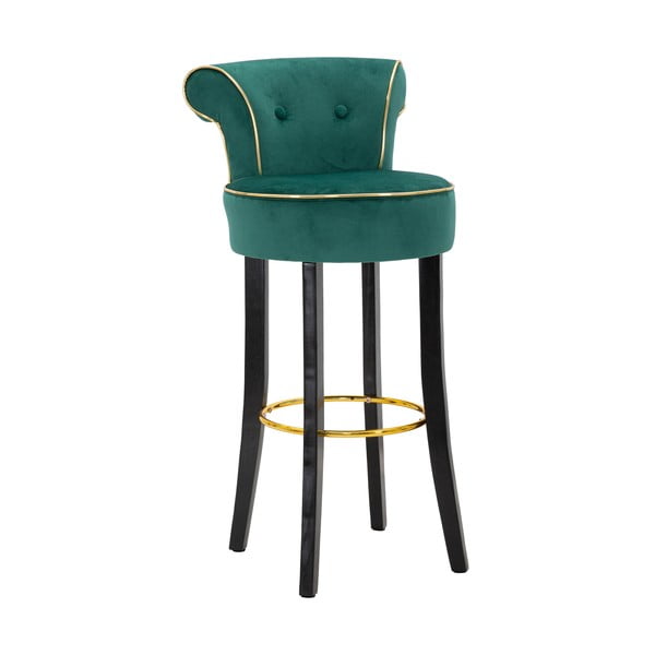Krēmkrāsas samta bāra krēsls 96 cm Luxy – Mauro Ferretti