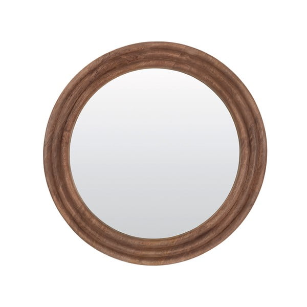 Sienas spogulis ar masīvkoka rāmi ø 100 cm Florion – Light & Living