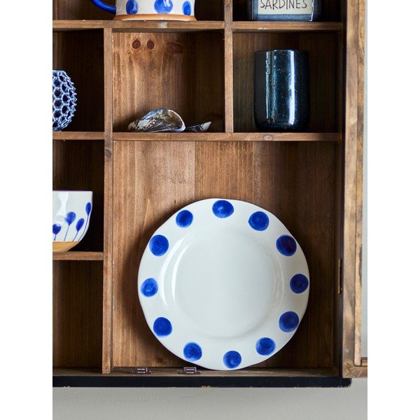 Balti/zili deserta akmensmasas šķīvji (3 gab.) ø 22 cm Linora – Bloomingville-image-4