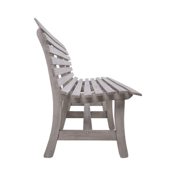 Pelēks masīvkoka dārza sols Mandalay – Garden Pleasure-image-3