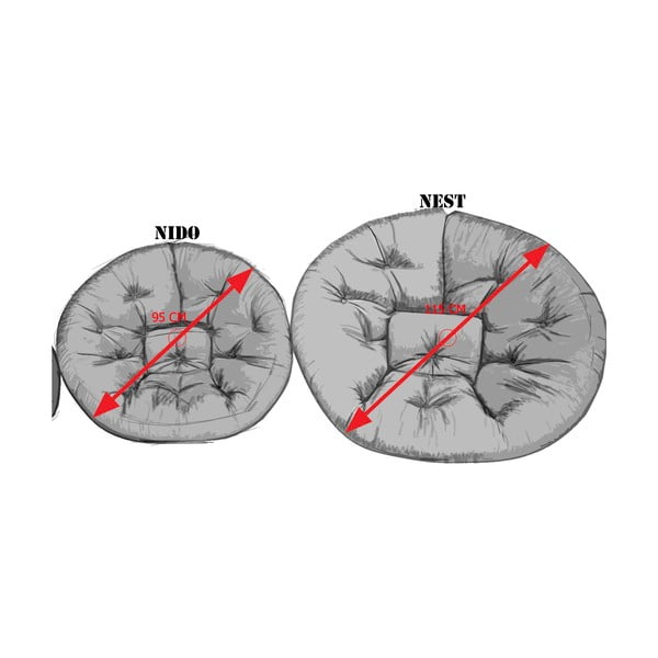 Izvelkamais krēsls Karup Nest Magenta-image-3