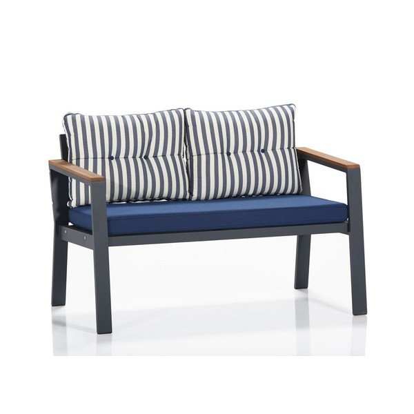 Zils dārza atpūtas komplekts 4 personām Defne – Floriane Garden-image-2