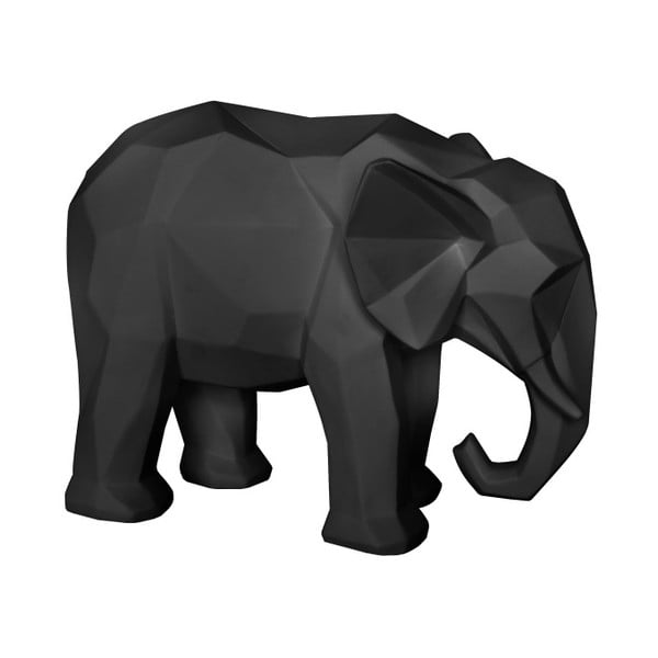 Matēts melns PT LIVING Origami Elephant