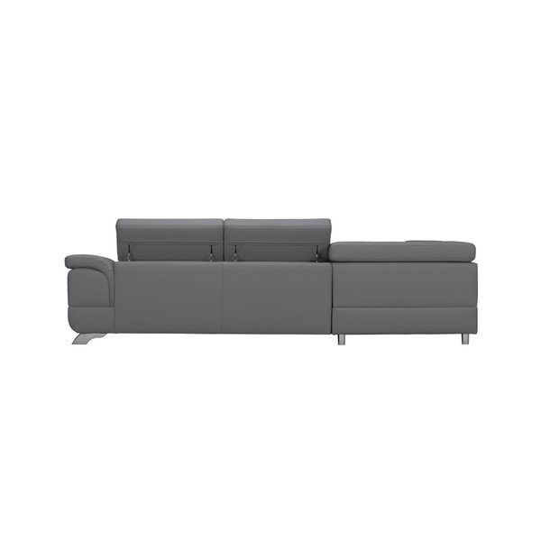 Pelēks dīvāns ar uzglabāšanas vietu Windsor & Co Dīvāni Gamma, kreisā puse-image-3