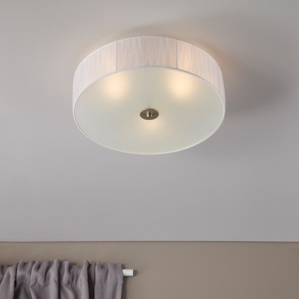 Balta griestu lampa Markslöjd Byske, ⌀ 40 cm-image-1
