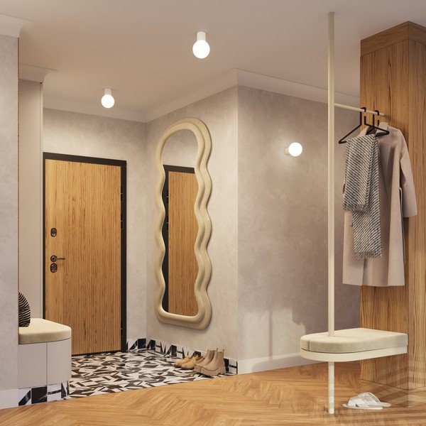 Krēmkrāsas sienas lampa ø 12 cm Orbital – Sollux-image-2