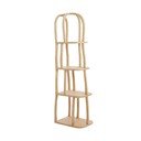 Gaiša dabīga toņa mango masīvkoka plaukts 53x175x40 cm Lowe – Light & Living