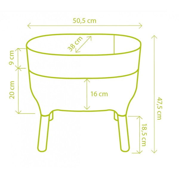 Plastmasas pašlaistošs audzēšanas konteiners Urbalive – Plastia-image-4