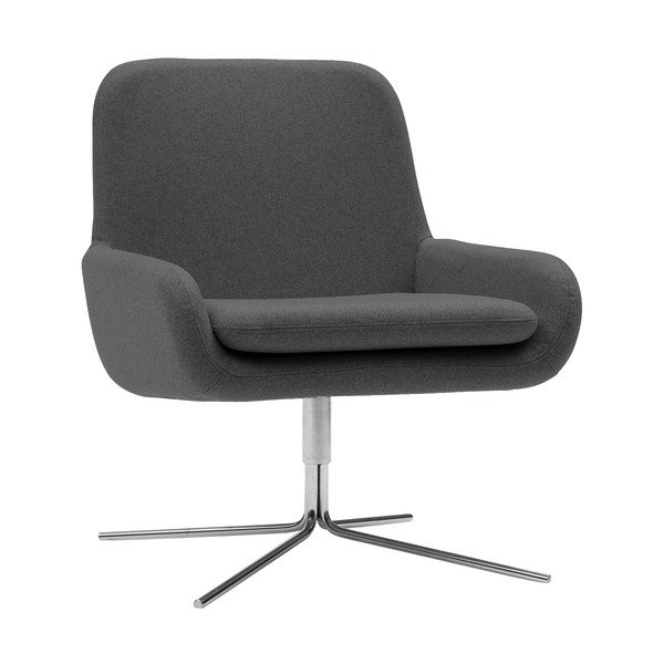 Antracīta pelēks grozāms krēsls Softline Coco-image-2