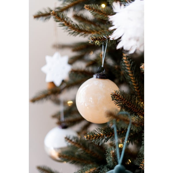 Stikla Ziemassvētku eglītes bumbiņa Nancy – Bloomingville-image-1