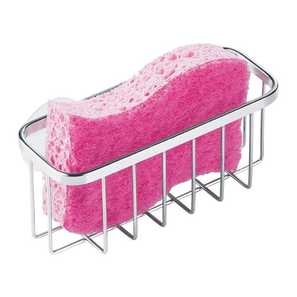 Metāla sūkļu turētājs ar piesūcekņiem iDesign Gia-image-3