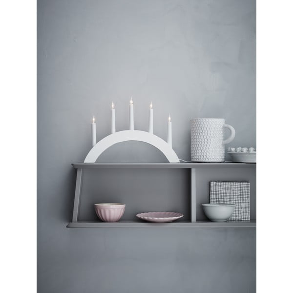 Balts gaismas dekors ar Ziemassvētku motīvu Atle – Markslöjd-image-1