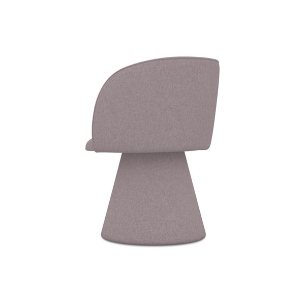 Gaiši violets polsterēts ēdamistabas krēsls Maia – Makamii-image-3