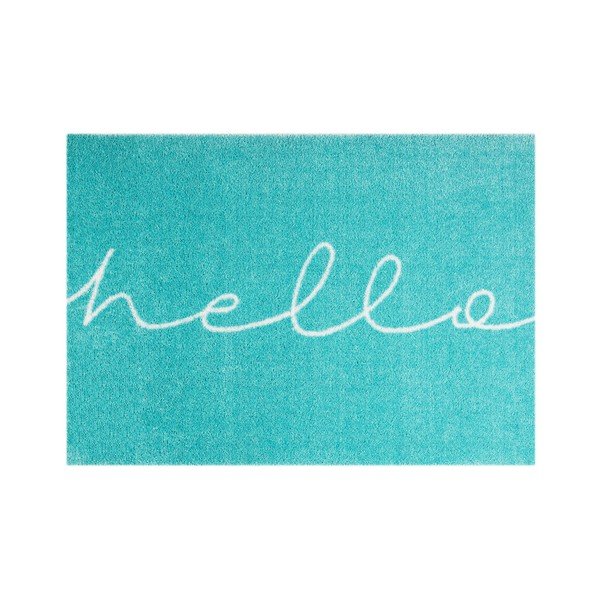 Blue Hanse Home StateMat Hello, 50 x 70 cm
