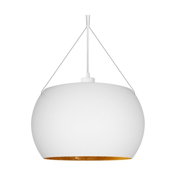 Balta un zelta piekaramā lampa Sotto Luce MOMO Elementary Double-image-1