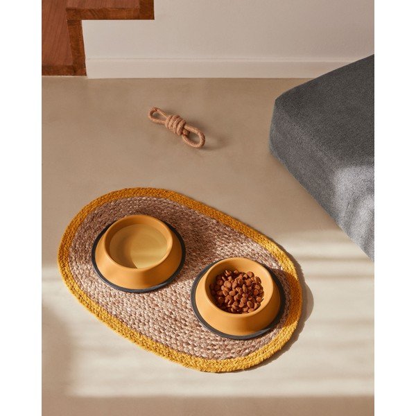 Metāla bļodas mājdzīvniekiem (2 gab.) ø 25 cm Dalitso – Kave Home-image-2