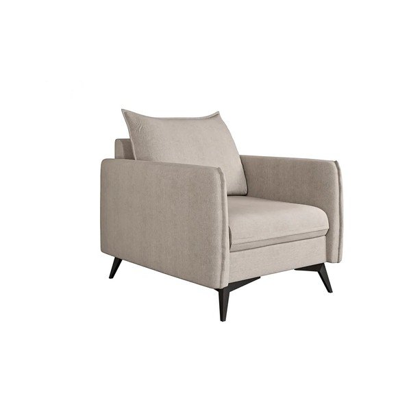 Bēšs atpūtas krēsls Juli Bis – Ropez