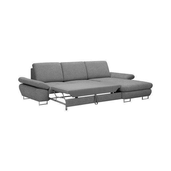 Gaiši pelēks Windsor & Co Sofas Pi dīvāns, labais stūris-image-2