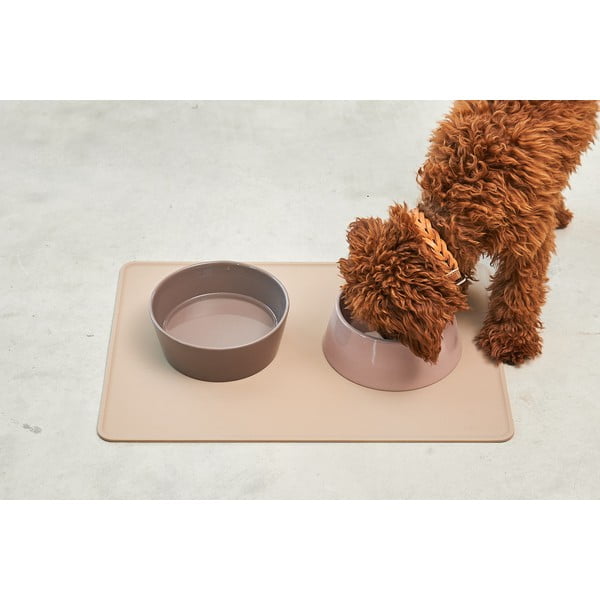 Mājdzīvnieku trauku paliktnis 47x68 cm Tova Nude M – MiaCara-image-3