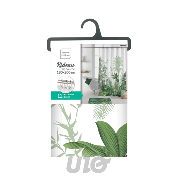 Dušas aizkars 180x200 cm Vagabonde – douceur d'intérieur-image-2