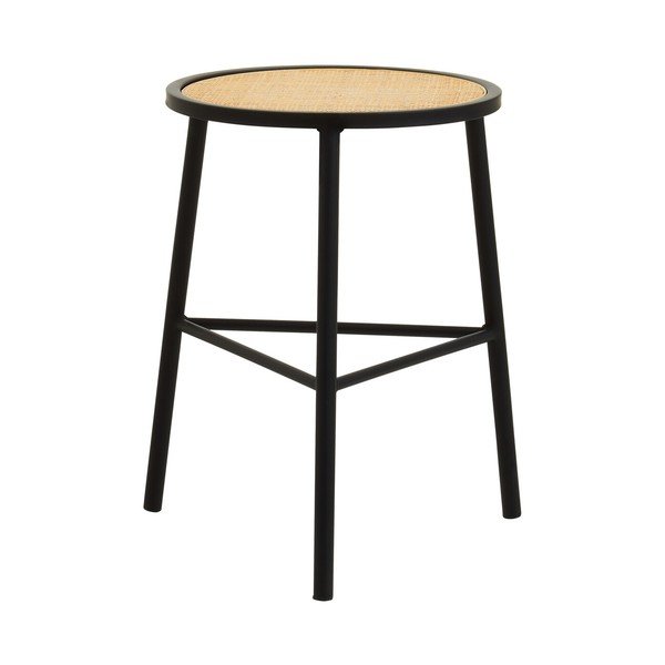 Melns/dabīga toņa rotangpalmas ķeblis Depok – Premier Housewares-image-2