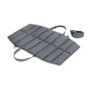 Tumši pelēka ceļojumu gulta suņiem 70x100 cm Strada Asphalt M – MiaCara