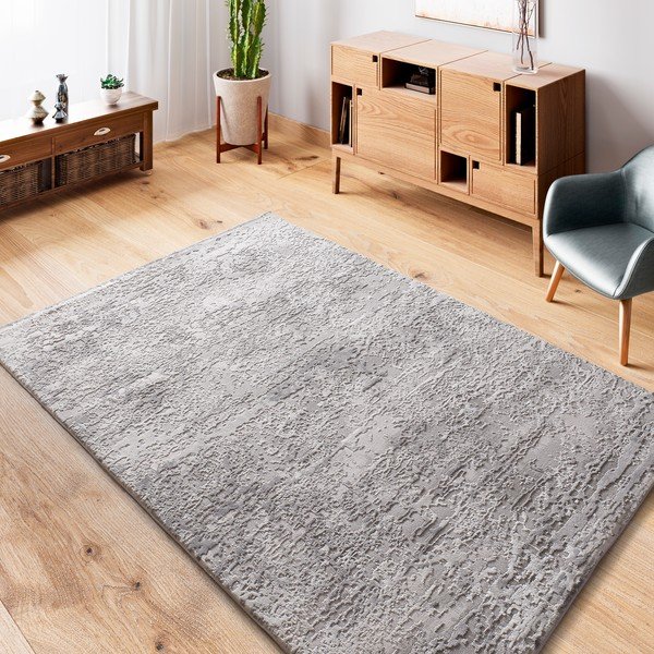 Gaiši pelēks paklājs 115x170 cm Oris – Universal-image-1