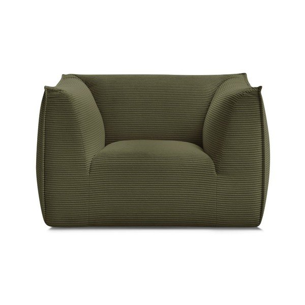 Zaļš velveta atpūtas krēsls Giorgia – Bobochic Paris-image-3