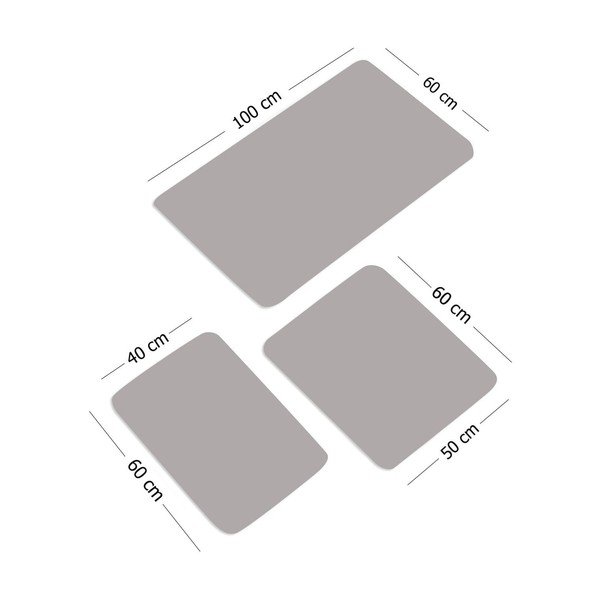 3 vannas istabas paklājiņu komplekts Cosette-image-1
