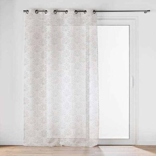 Balts/bēšs dienas aizkars 140x280 cm Majestia – douceur d'intérieur-image-2